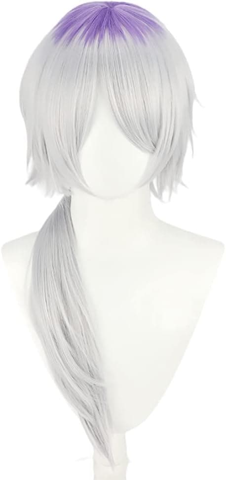 Qoo10] にじさんじ 弦月藤士郎 制服 ウィッグ追