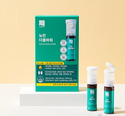 Qoo10] NUKHAN ニューカンダブルパワー 7本イミューン : サプリメント