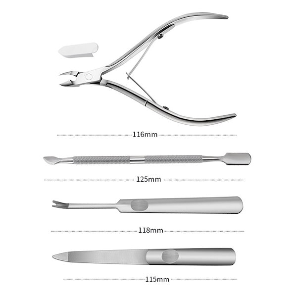 Qoo10] キューティクルニッパー 4点セット【皮収
