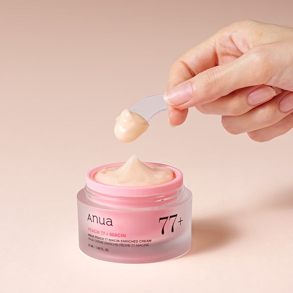 Qoo10] アヌア 桃77 ナイアシンリッチモイスチャークリ