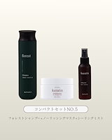 Qoo10] NATURIA professional ケラチンシャンプー&トリートメント セッ