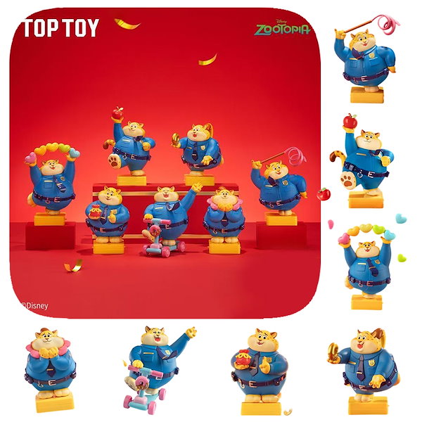 Qoo10] TOPTOY 【公式正規品】ズートピア ジュディ＆ニッ
