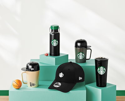 Qoo10] スターバックス 8月19日発売「韓国限定」ニューエラ X : バッグ