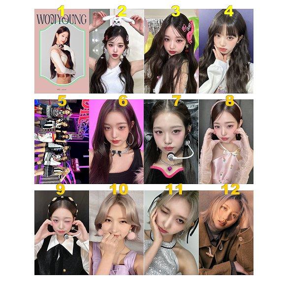 Qoo10] K-POPグッズIVE(アイブ)トレカ風 : KPOP