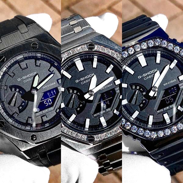 G-SHOCKカスタム CASIOAK（カシオーク）GA-2100 メタル / ラバー 多数