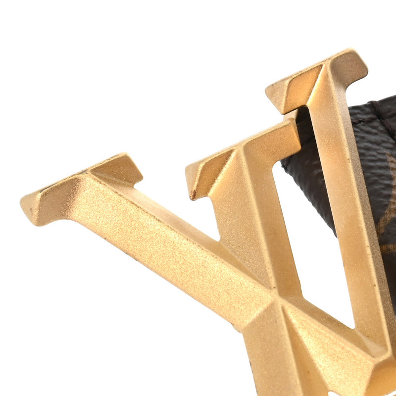 ルイヴィトンベルト・LV ピラミッド 40MM 14145 ブラウン/黒 メンズ