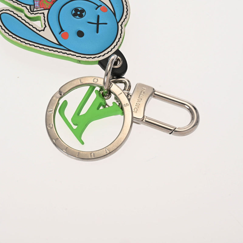 ルイヴィトンポルトクレ LVラヴィット 水色 ユニセックス モノグラム