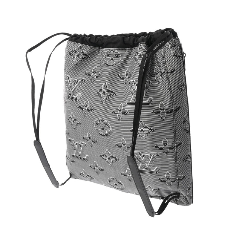 ルイヴィトン3Dモノグラム ドローストリングバックパック 14145 グレー