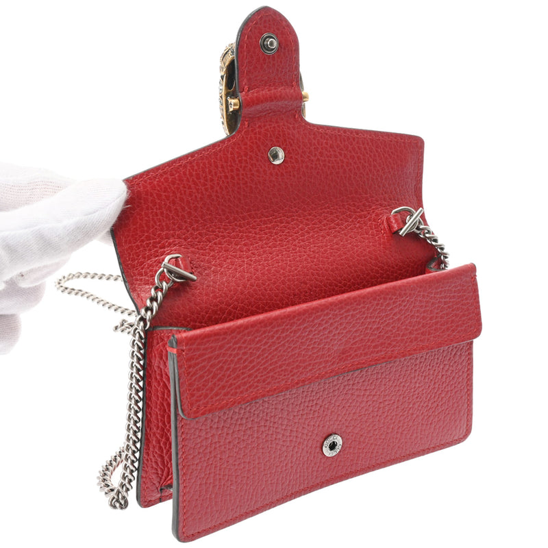 グッチディオニュソス スーパーミニバッグ レッド レディース