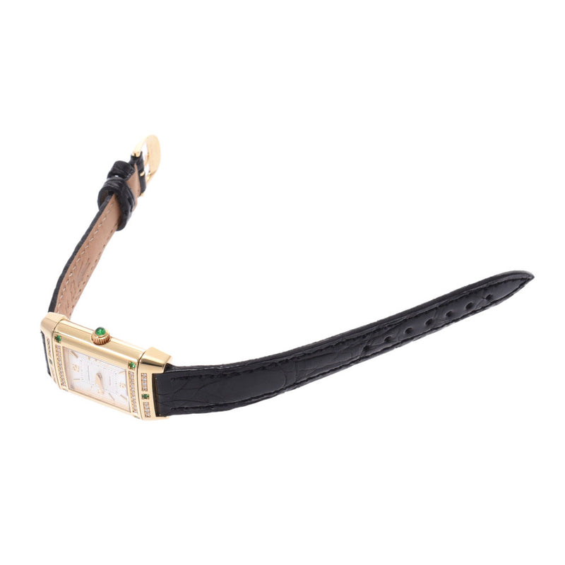 ジャガー・ルクルトレベルソ ダイヤ/エメラルド ボーイズ 腕時計 265.1