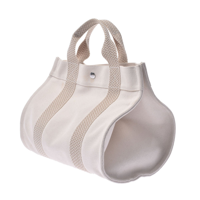 エルメスカンヌ PM 白 ユニセックス ハンドバッグ HERMES 中古 – 銀蔵