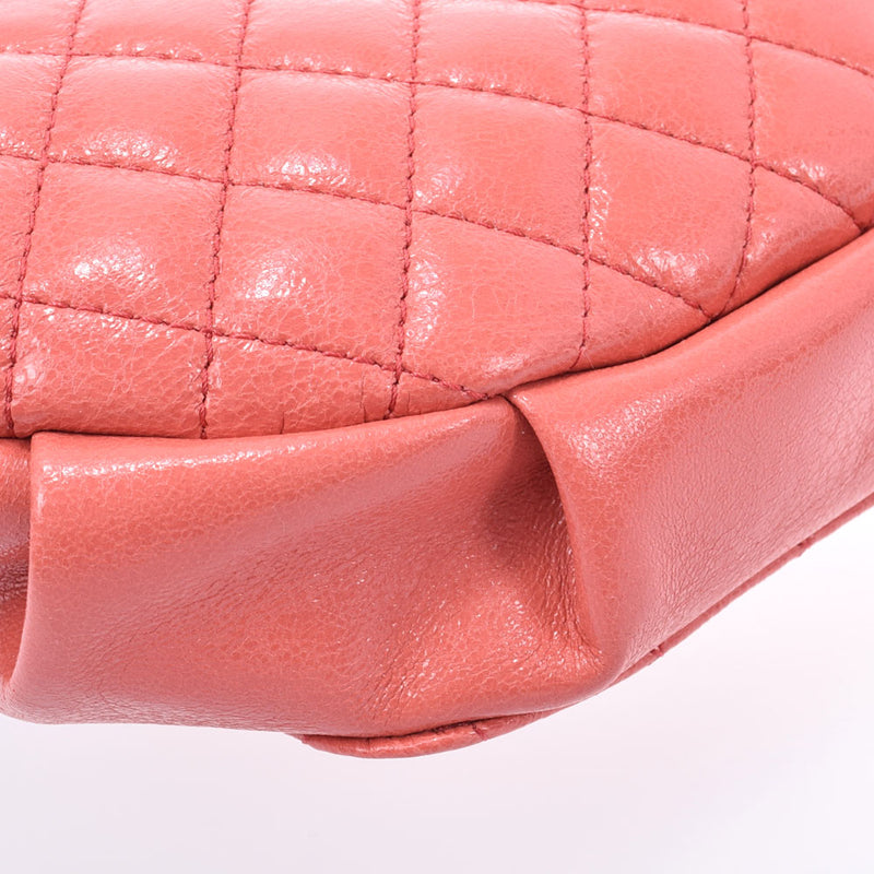 シャネルココチャーム ウエストポーチ 14143 ピンク ゴールド金具