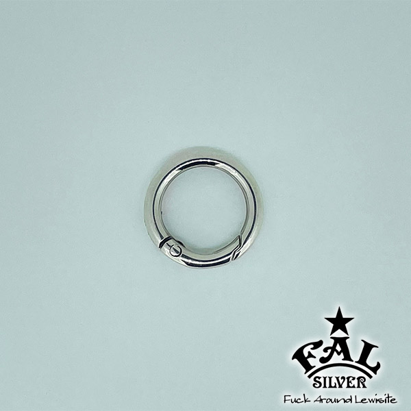 F.A.L スナップ オープンフック 丸型 直径 23mm ラージサイズ メンズ