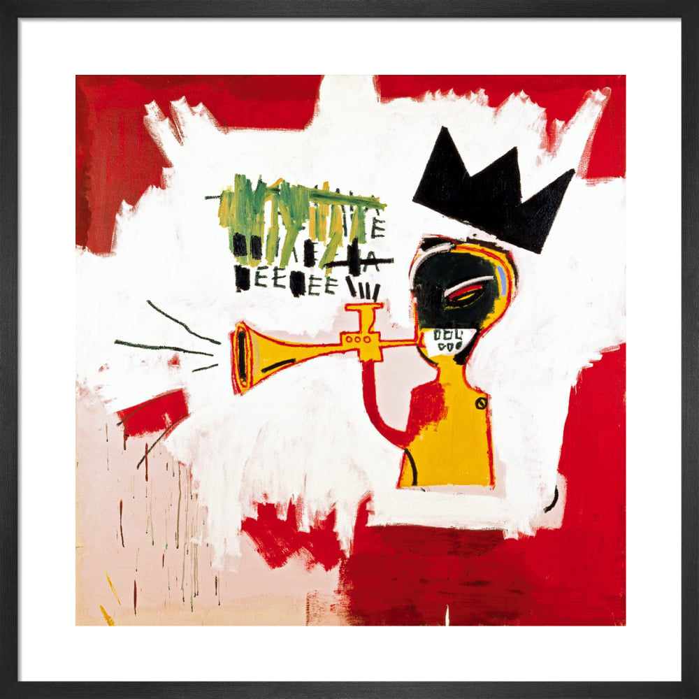 Trumpet, 1984 - Art Print by Jean-Michel Basquiat | GIANT ART