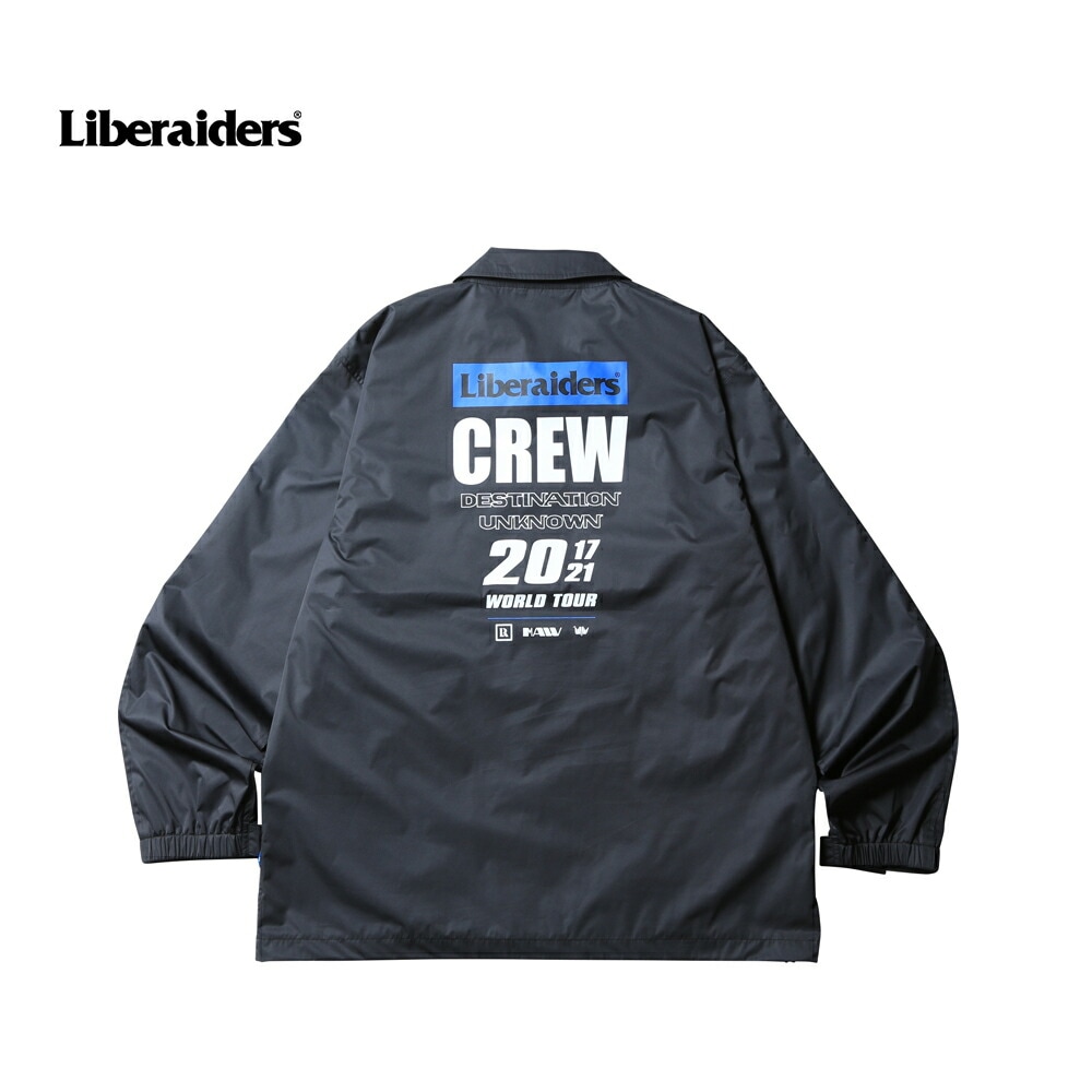 Liberaiders リベレイダース LIBERAIDERS TOUR COACH JACKET BLACK