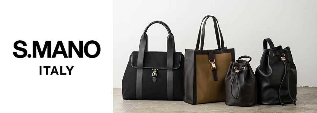 S.MANO【エス マーノ】スモールドローストリングバッグ DRAWSTRING BAG