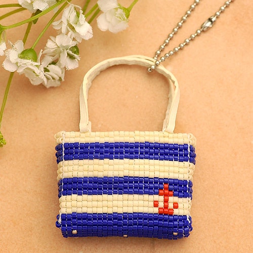 ビーズファクトリー デリカビーズ織りバッグチャームキット