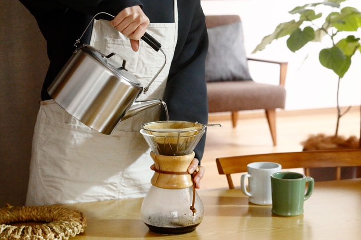 ストレートケトル サテン仕上げ （工房アイザワ） | やかん・ケトル