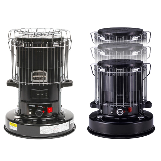 パセコ PASECO 対流形石油ストーブ CAMP-25 | ガレージキャンプストア