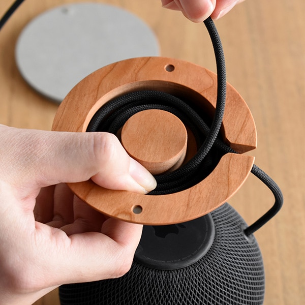 HomePod mini Stand」音楽と暮らしを彩るスマートスピーカー用木製