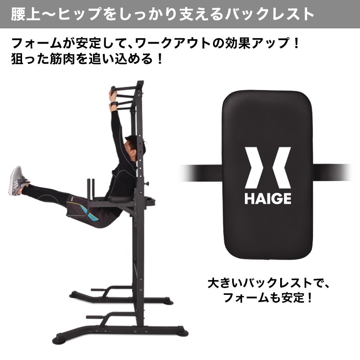 HAIGE アイアンバーマスタープロ HG-AB0002 懸垂マシン 【公式通販】