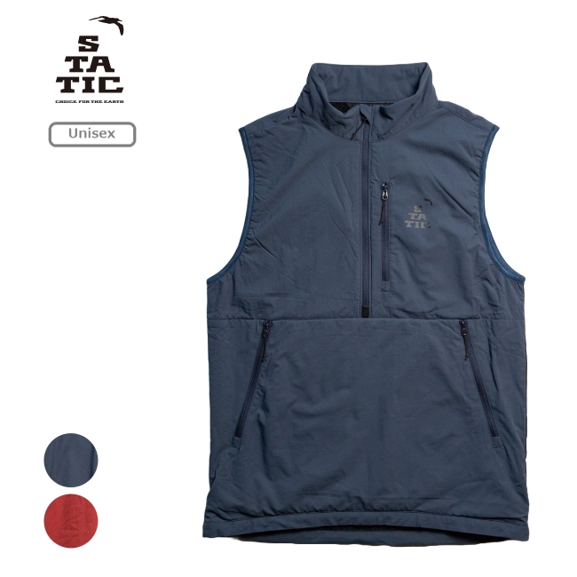 スタティック STATIC アドリフト ベスト ウィズ シェル ユニセックス