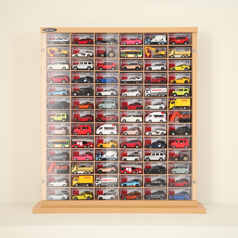 トミカ対応 ミニカー専用ディスプレイラック MCD-78 商品説明 ｜JAJAN