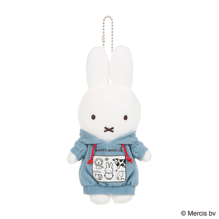 MIFFY ＆ ANIMALS マスコットキーチェーン|【ぬいぐるみのセキグチ