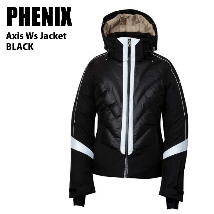 PHENIX フェニックス ESW23OT62 AXIS JACKET BLACK 23-24 スキーウェア