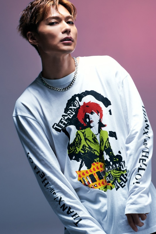 hideとファッションブランド・glambのコラボレーションコレクション