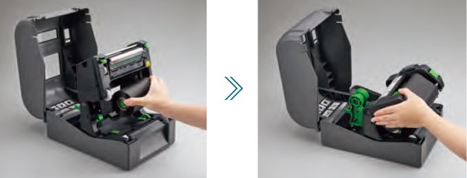 ブラザー 剥離ユニット搭載 熱転写・感熱兼用 ラベルプリンター TD