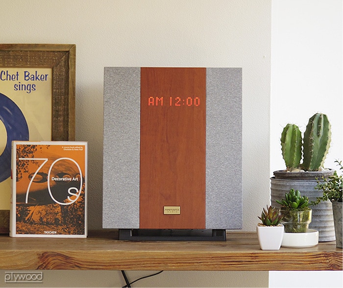 アナバス シーディー クロック ラジオ システム ANABAS CD CLOCK RADIO