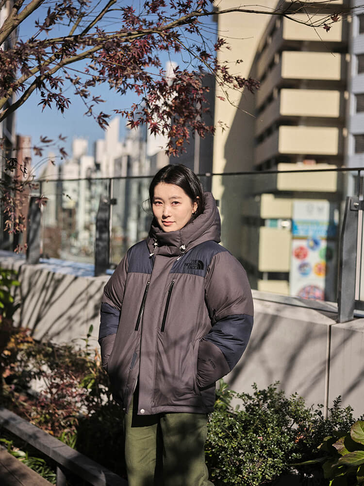 THE NORTH FACEで自分仕様にカスタムしたアウターがあれば！ | ガール