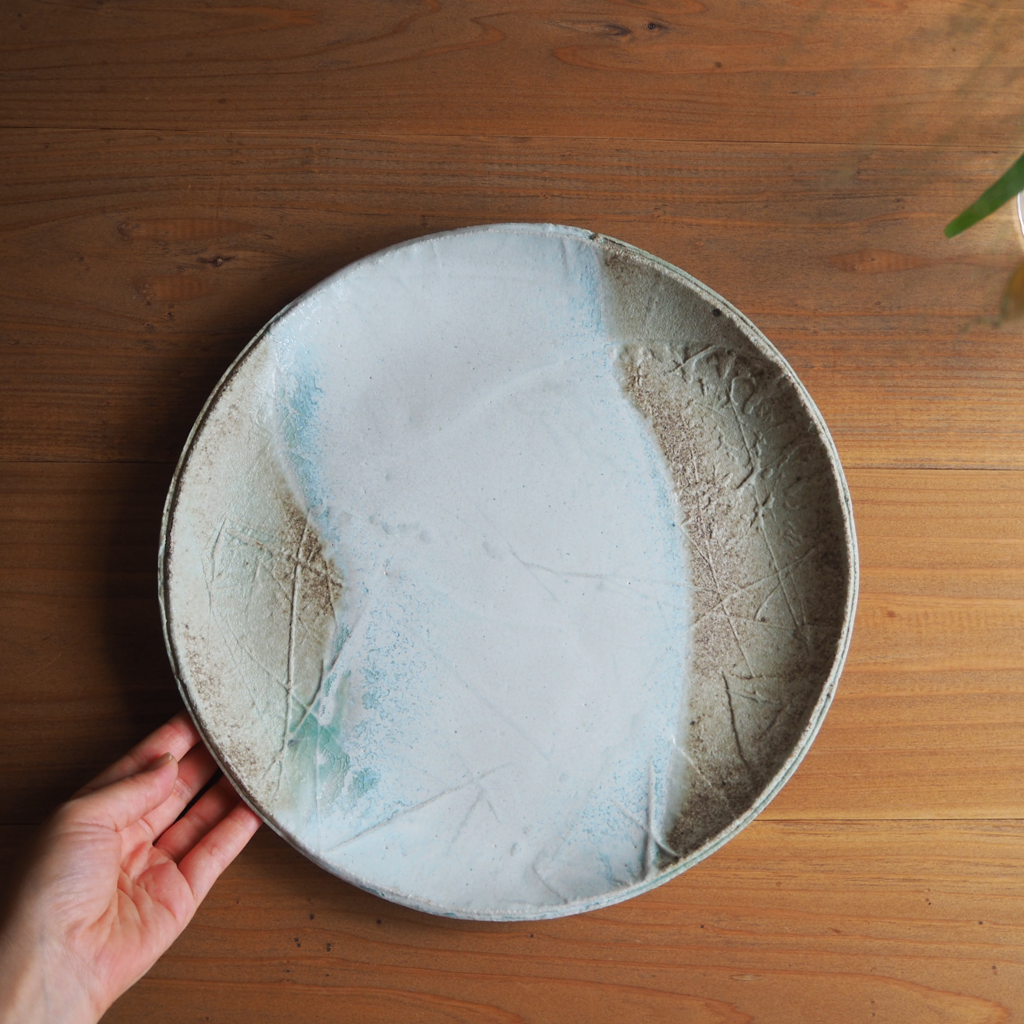 白釉尺皿 – ごちそう気分