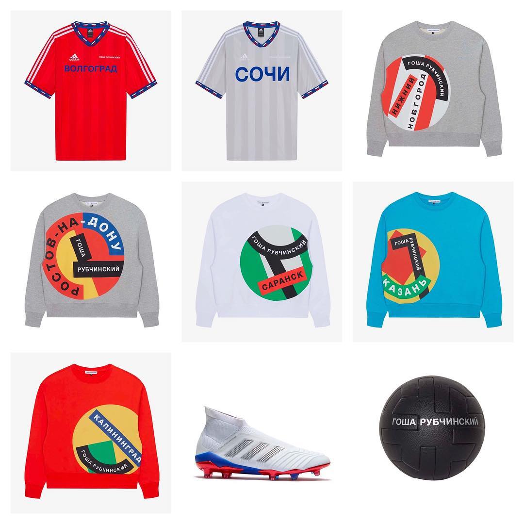 Gosha Rubchinskiy × adidas ロシアW杯コレクションが6/14にDSMGなどで
