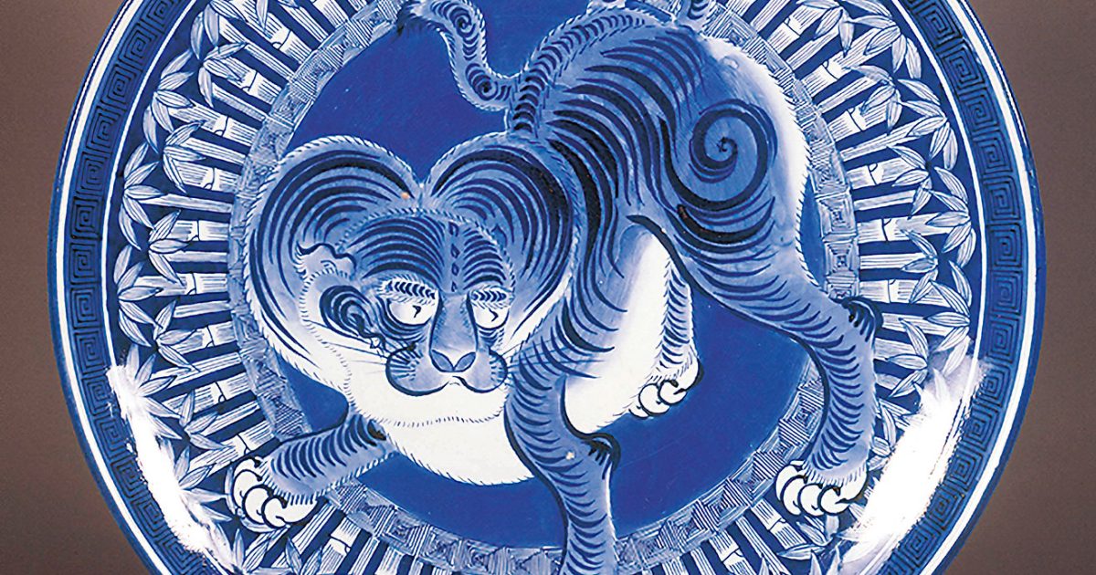 江戸中期、寛政。古伊万里、色絵、面取り大壺、慈照庵、永竹、極。 共