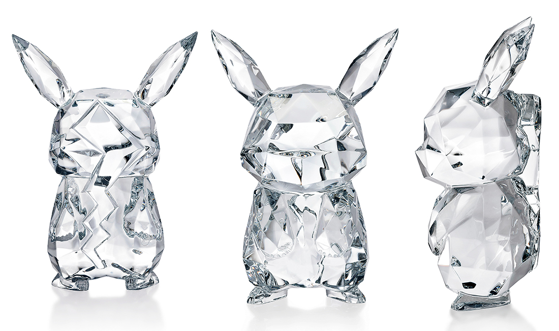 ポケモンの誕生25周年を祝うバカラのクリスタルピカチュウ【最上級事典