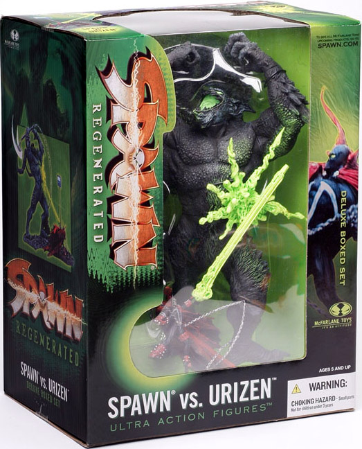 Spawn vs Urizen Deluxe Boxed Set Action Figures McFarlane Toys