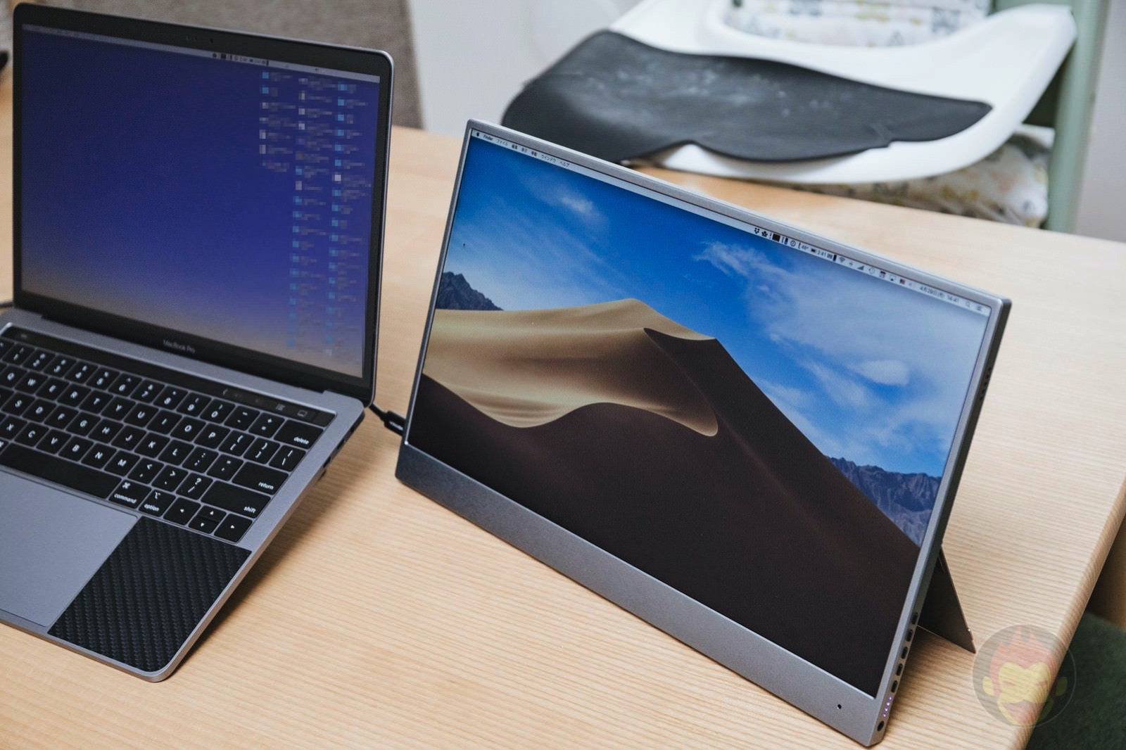 レビュー】モバイルモニター「TAIHE Gemini」のある生活：作業効率