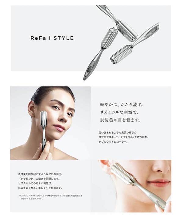 話題の美容ローラー【ReFa（リファ）】で顔立ちから全身まで、艶やかに