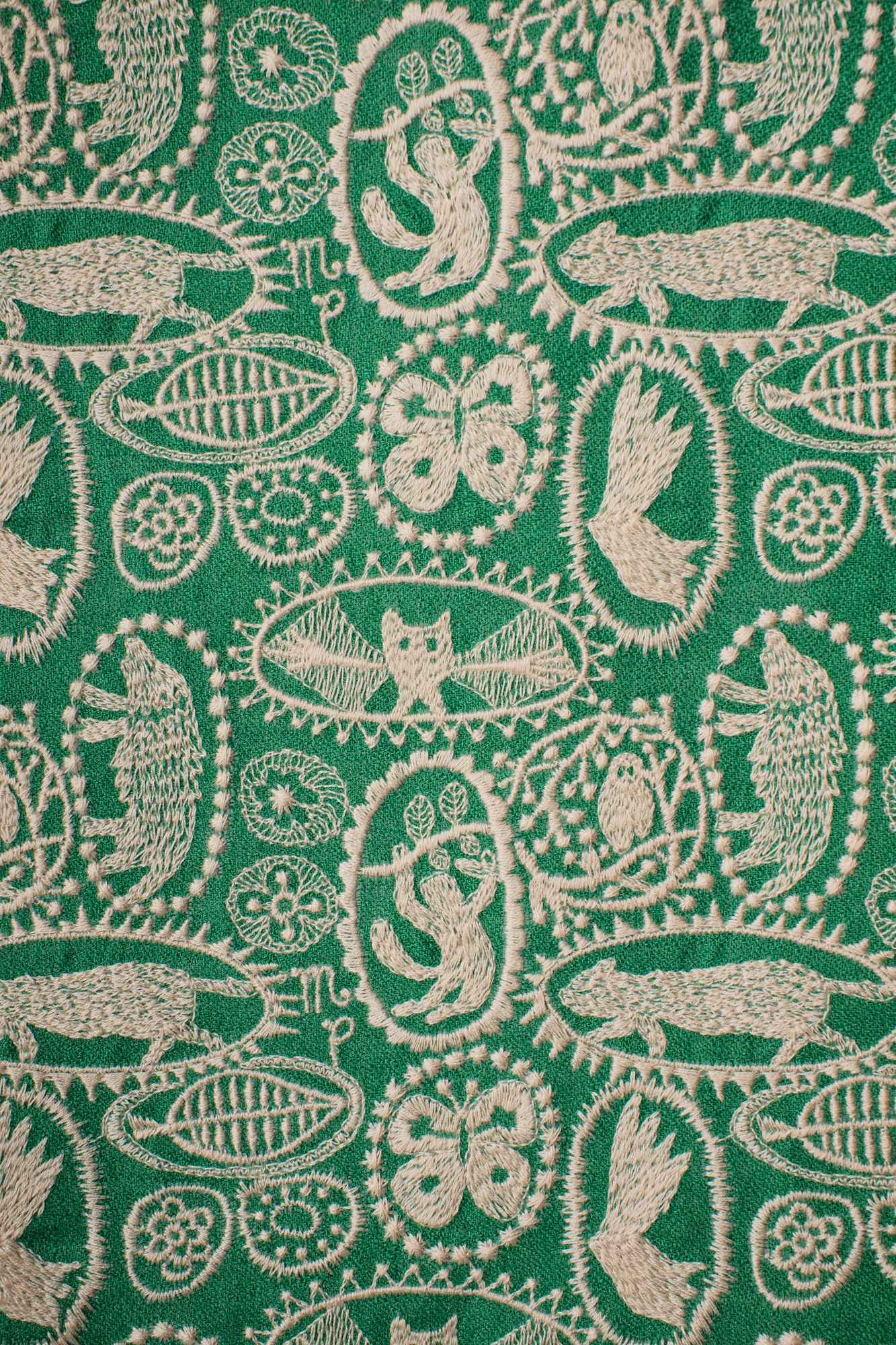 jungle relief ファブリック - minä perhonen