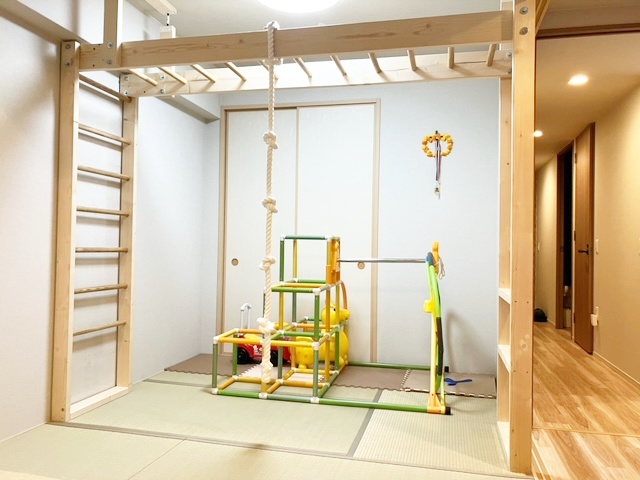 うんてい 自宅 懸垂バー 室内雲梯 遊具 子供 大人 アイアンバー 物干し