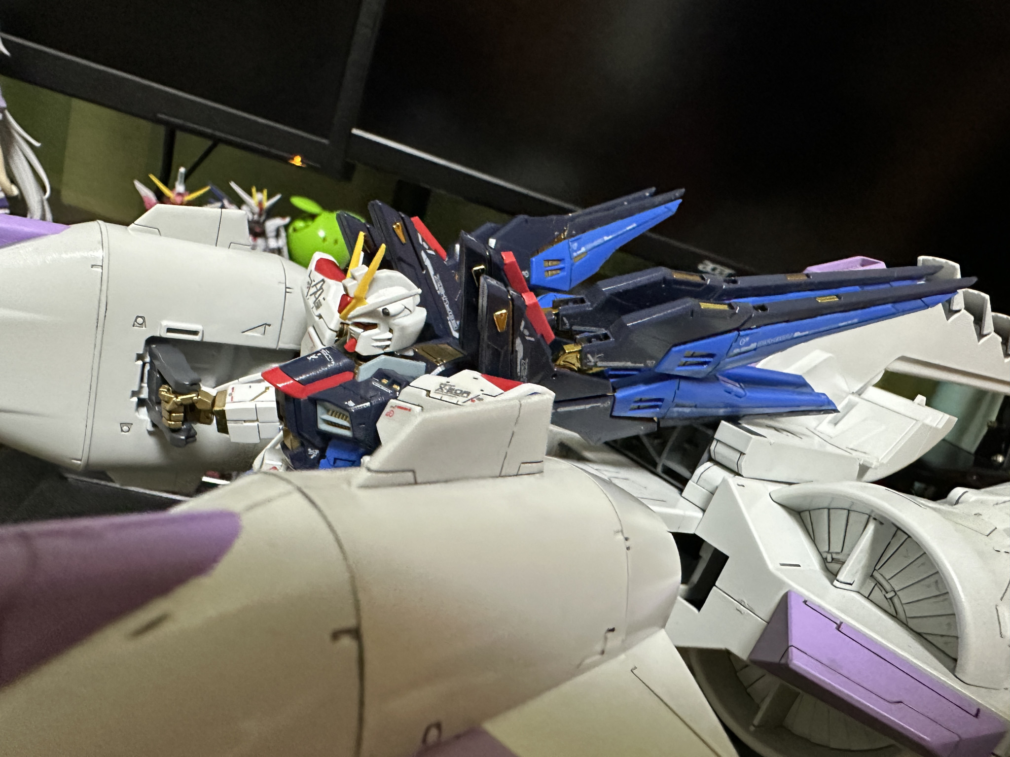 RG ストライクフリーダム + HG ミーティアユニット｜しかっちさんの