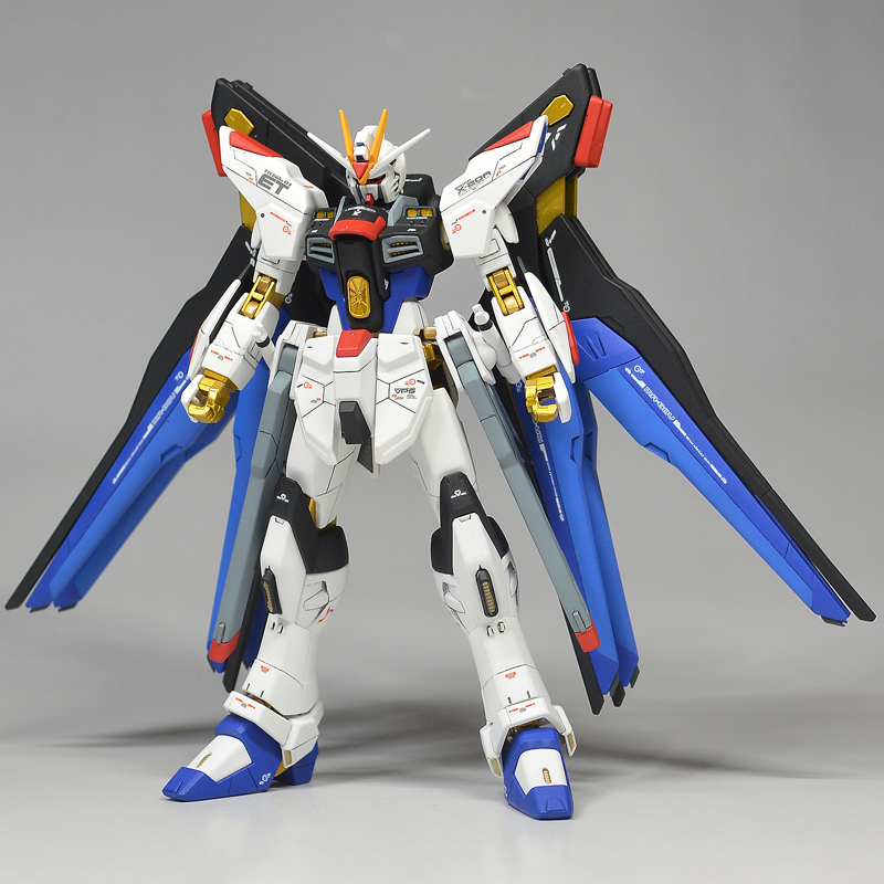 HG ストライクフリーダムガンダムの塗装レシピと写真レビュー