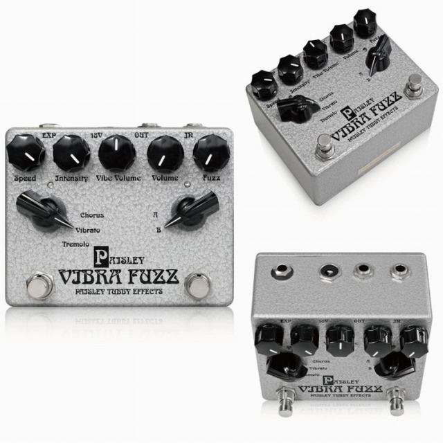 ファズ・ヴィブラート】あのヴィンテージエフェクトが甦る！Paisley