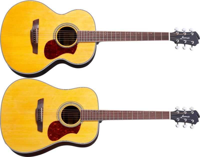 アコースティックギター】James J-450A/SPL・D/SPL｜トップ材に良質な