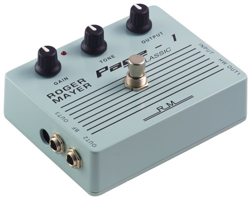コンパクトエフェクター】Roger Mayerより、伝説の名機装いも新たに