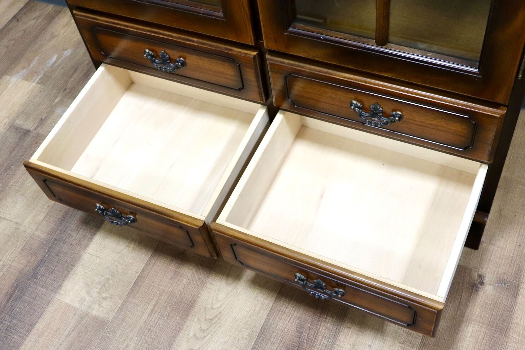 GMHS50○karimoku / カリモク コロニアル 本棚 本箱 書棚 飾り棚