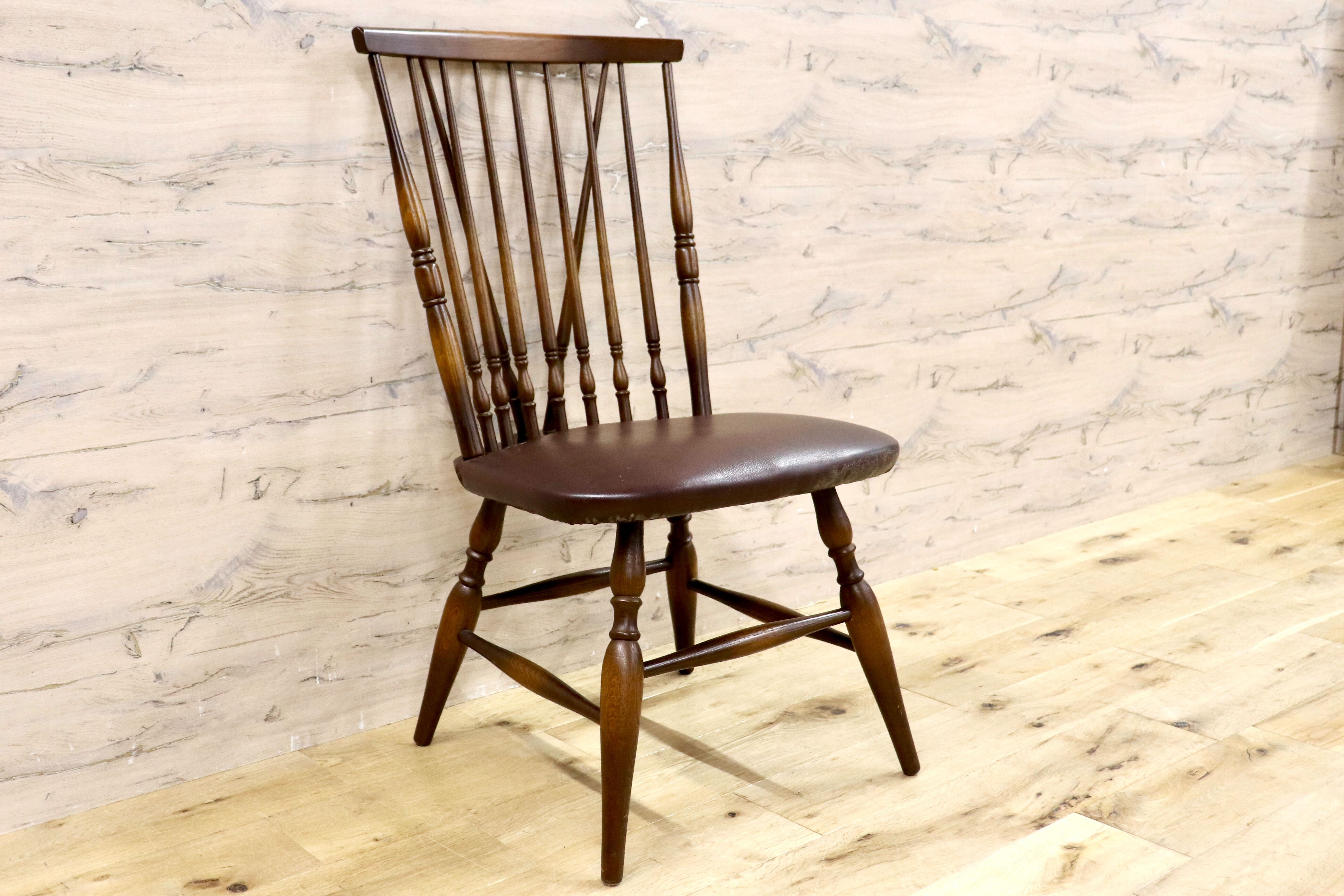 飛騨家具WINDS 太平オーク材 チャーチチェア2脚セット・ダイニング