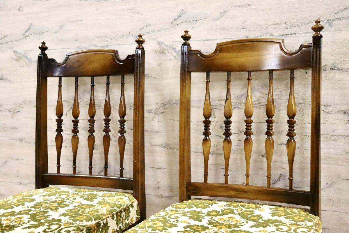 GMHH80A○karimoku / カリモク コロニアル ダイニングチェア 2脚セット